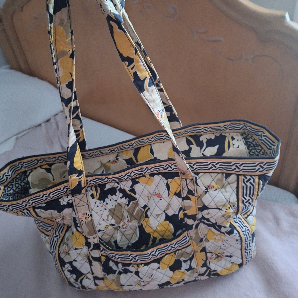 Vintage-Floral Tote Bag